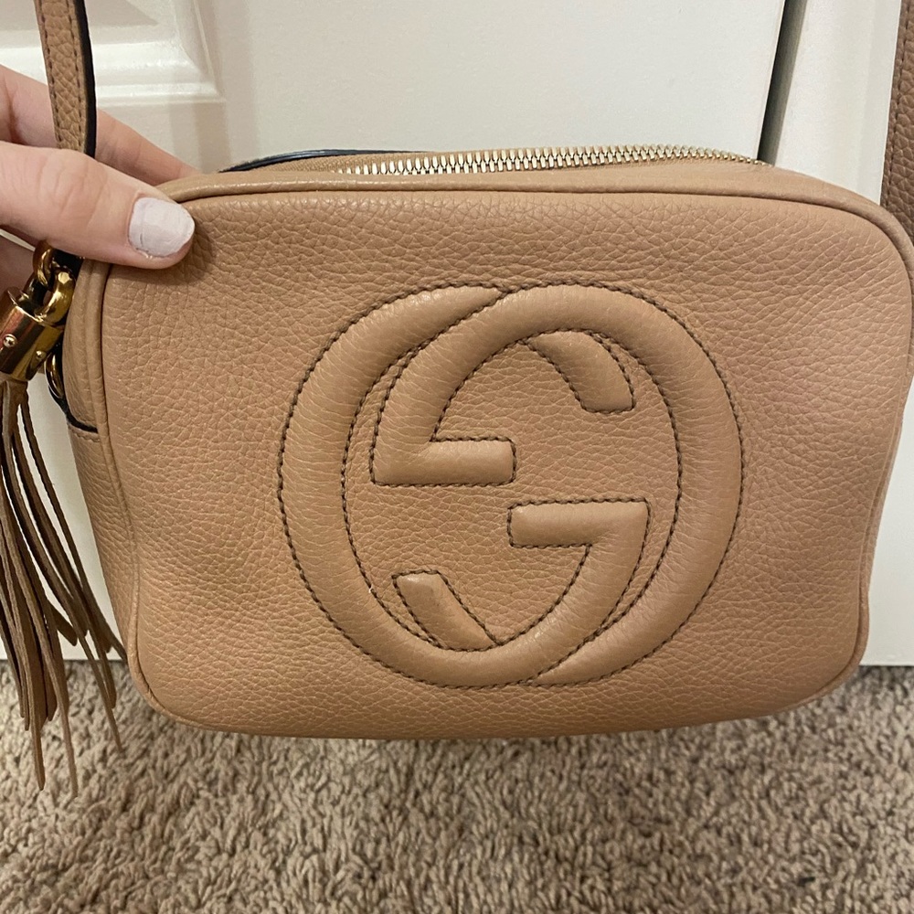 Soho Small Leather Disco Bag